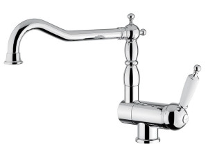 Смеситель для кухни из хромированной латуни