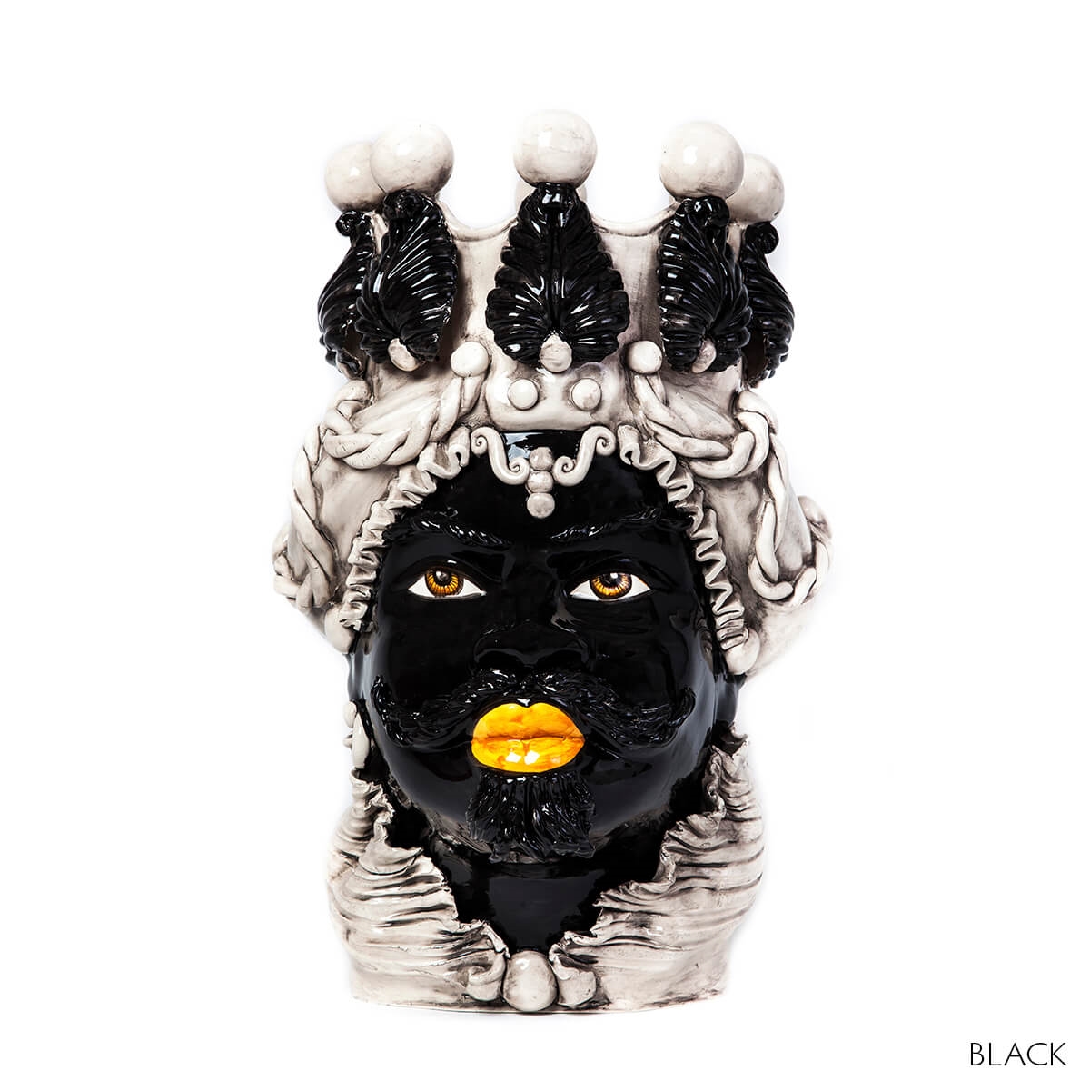 200655-80 ABHIKA ВАЗА МУЖСКАЯ МОРО БОЛЬШАЯ BLUE  - Вид №5