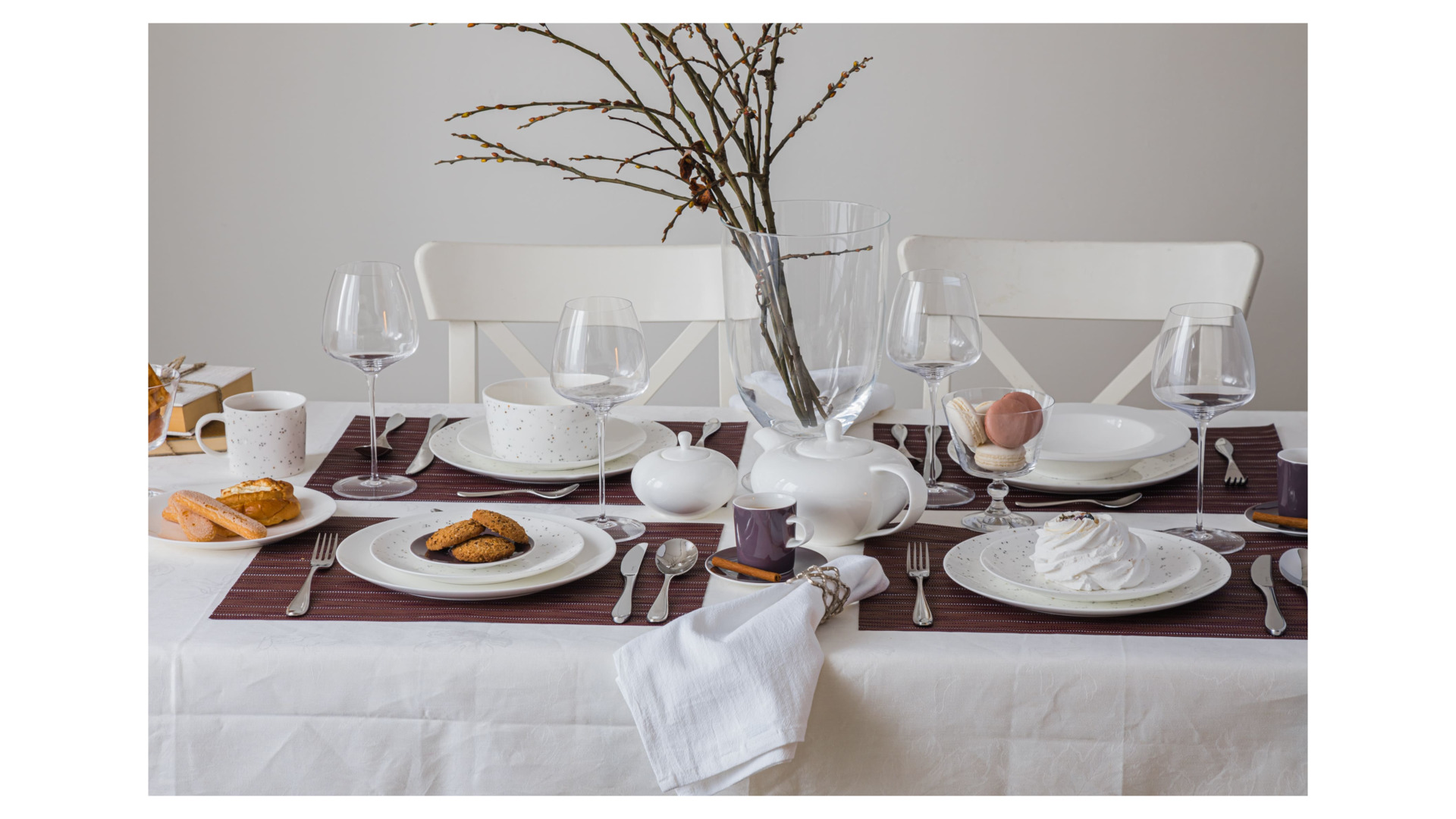 10658026 Mix&Match Тарелка обеденная углубленная Mix&Match Конфетти 27см, фарфор Фарфор костяной  - Вид №4