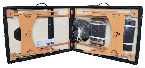 TS3021_B1 Черный массажный стол NIRVANA RELAX PRO DFC  - Вид №5