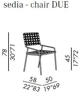 Meridiani Садовый стул из веревки sun-id-1466697 - Вид №4