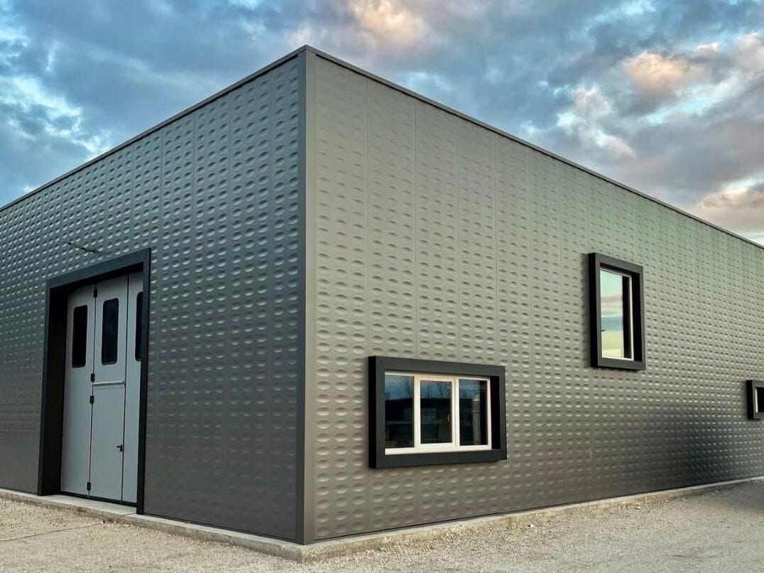 Изолированная металлическая панель для фасада ELCOM SYSTEM ТЕРМОПАРЕТЫ® ARCH-00151976