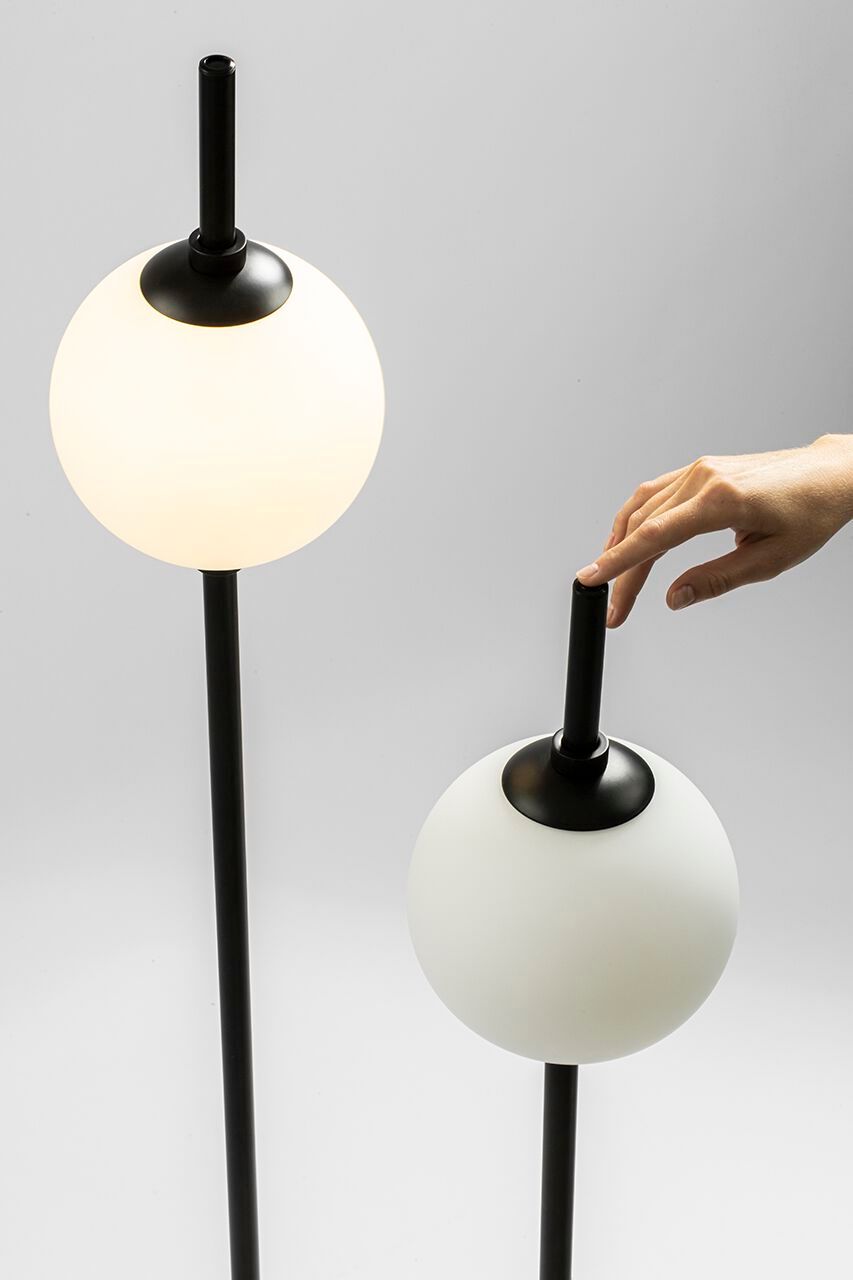 Металлический светодиодный торшер Maytoni THE SIXTH SENSE ARCH-00016831 - Вид №1