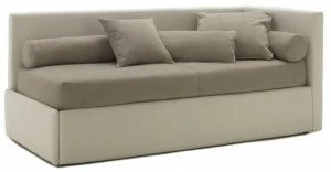 Bolzan Letti Односпальная кровать с изголовьем и боковой панелью Point