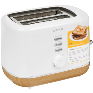 5419954 Тостер DEXP TSW-85RD белый