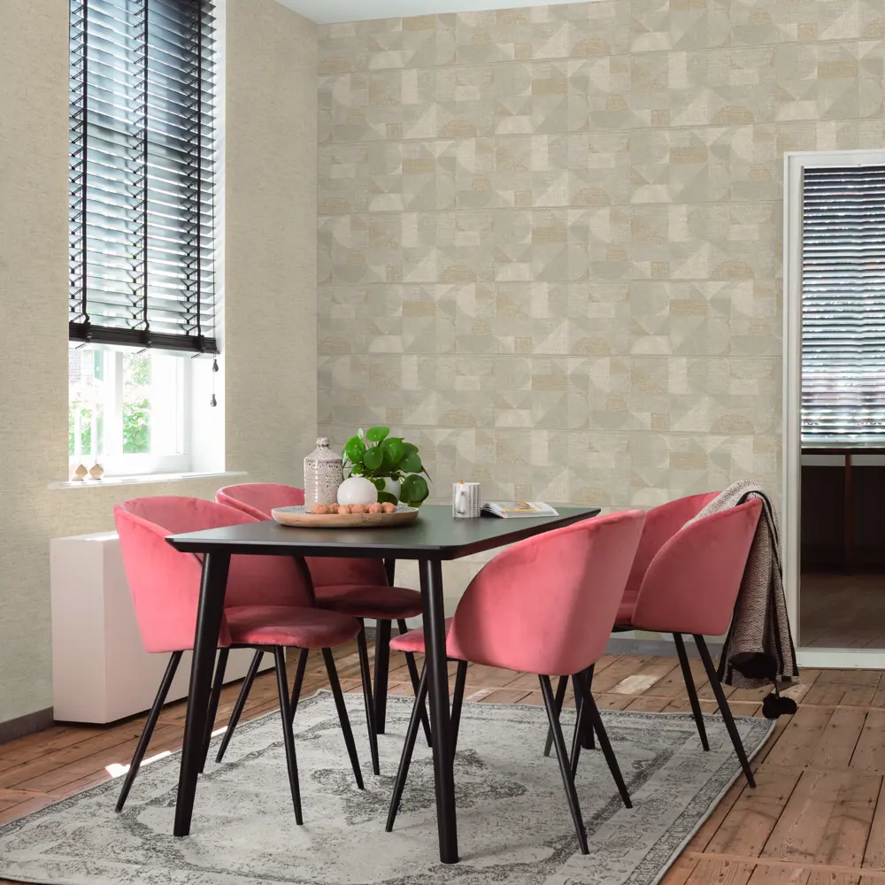 Обои флизелиновые Rasch Riva бежевые 1.06 м м RA 972511 STLM-2070507 - Вид №3