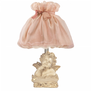 32089,34001 Настольная лампа Ангел Поэт Айвори Мадлен Солнечный Персик BOGACHO