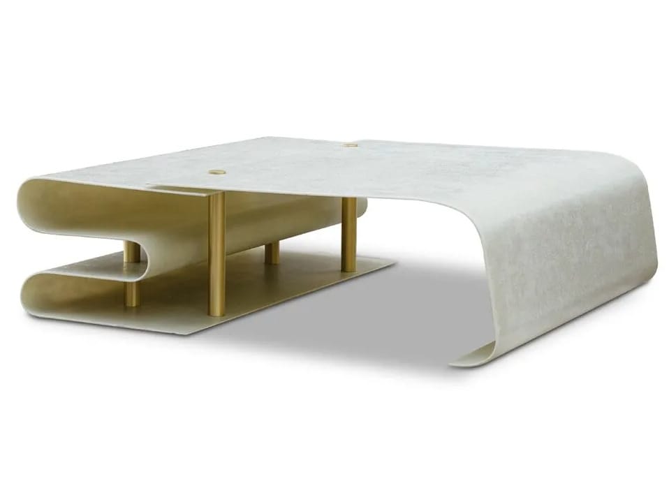 Низкий квадратный журнальный столик Baxter Dune ARCH-00074379