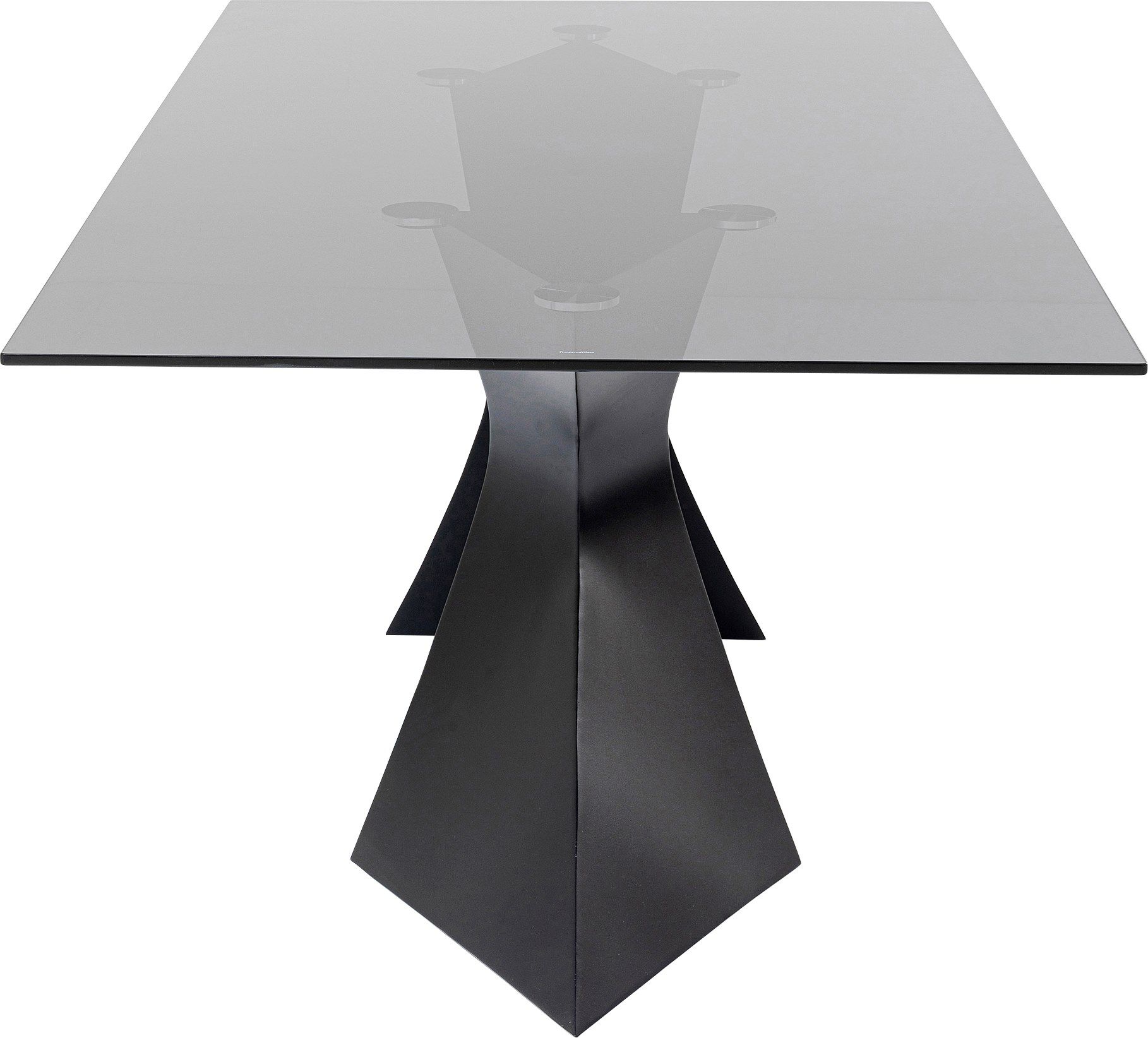 Прямоугольный стол из стали и стекла KARE Design Gloria ARCH-00144809 - Вид №3