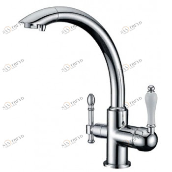 Zorg ZR 314 YF-50 хром Смеситель для кухни Zorg 325х230 мм 