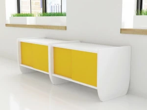 FERCIA Низкий офисный шкаф с раздвижными дверцами Stone St.sfm/s/n.1._._ _