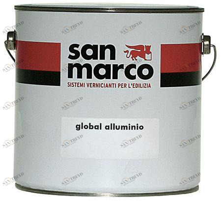 San Marco Синтетическая алюминиевая эмаль  220s170 
