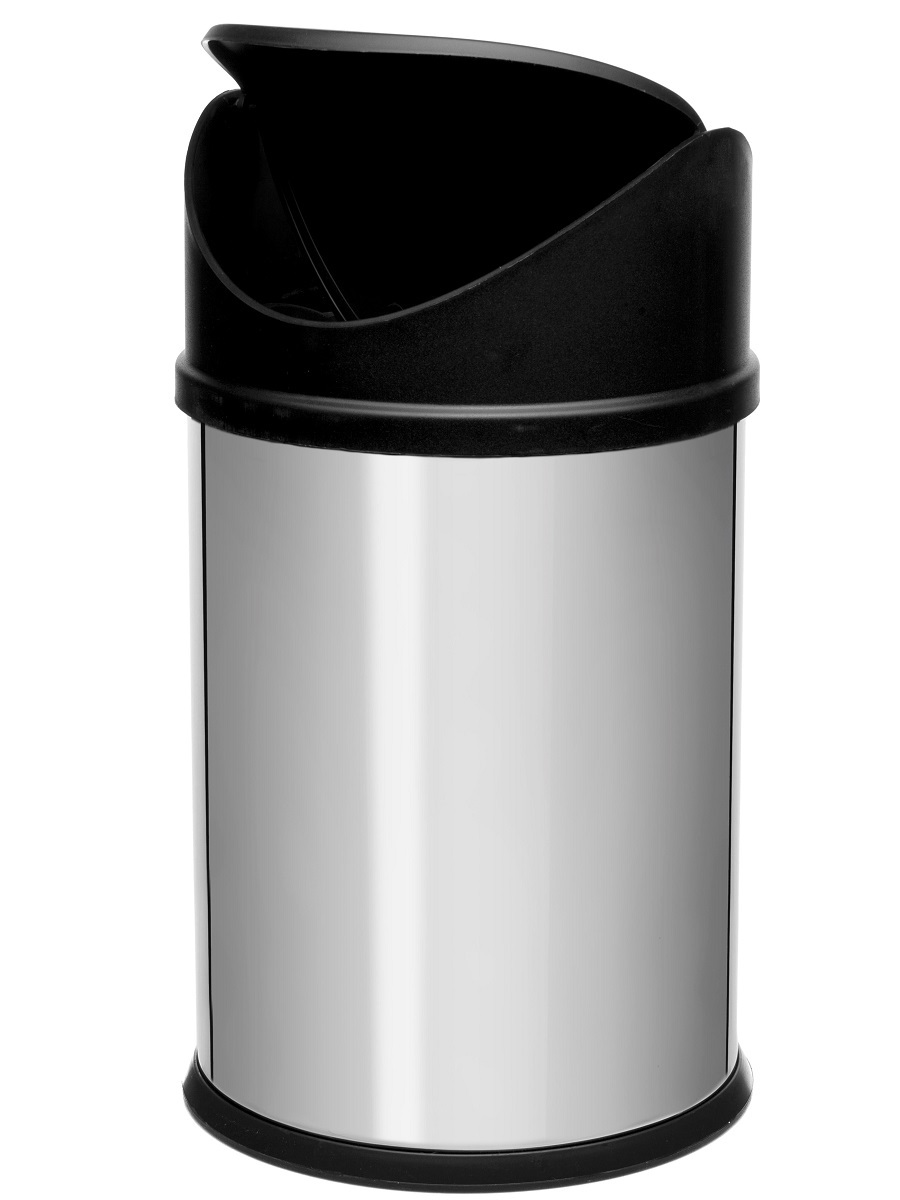 Вёдра с педалью и крышкой Auriga 12L Chrome NAVAKO 11038 - Вид №1