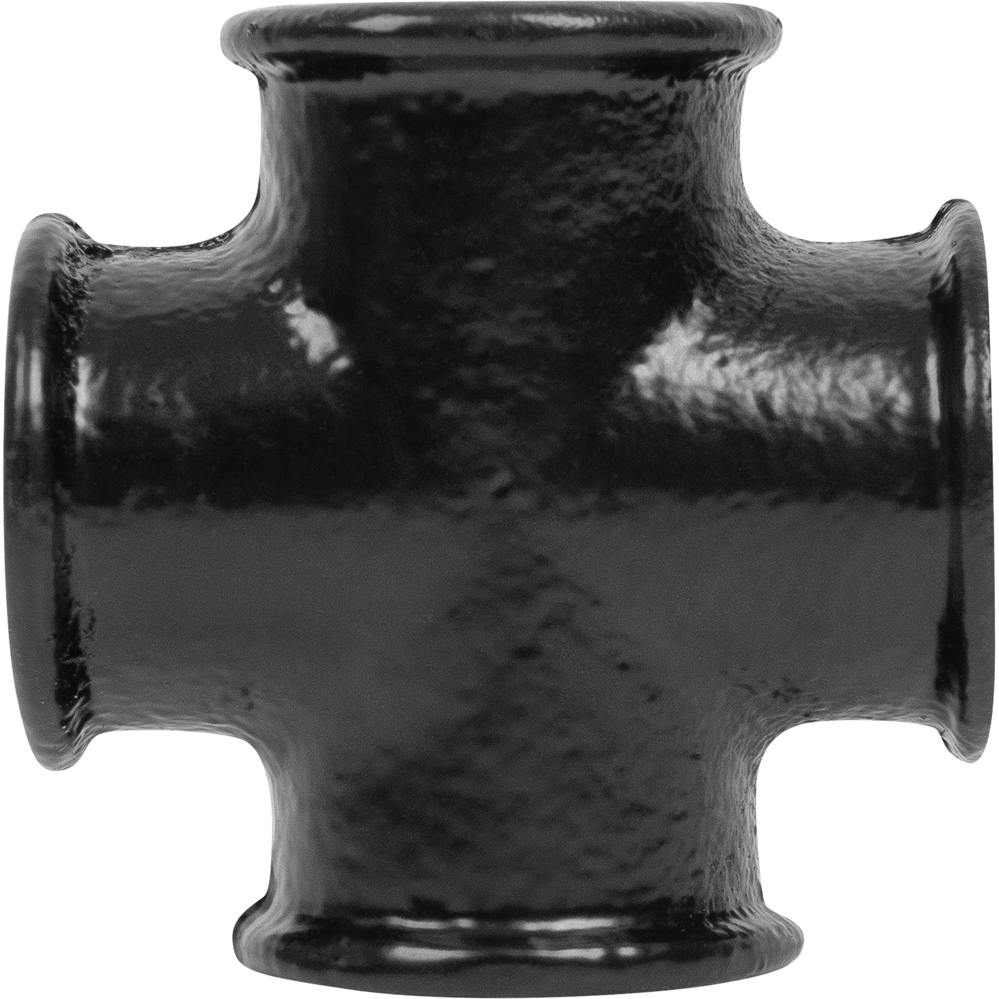 82505415 Соединитель четырех d25 мм, цвет черный Santreyd  - Вид №2