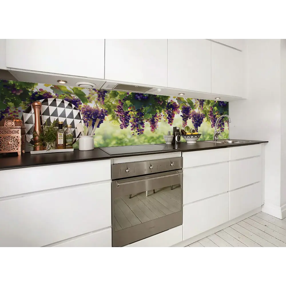 Листовая панель ПВХ Виноград 1002x602x0.5 мм 0.6 м² GRACE STLM-2104298 - Вид №3