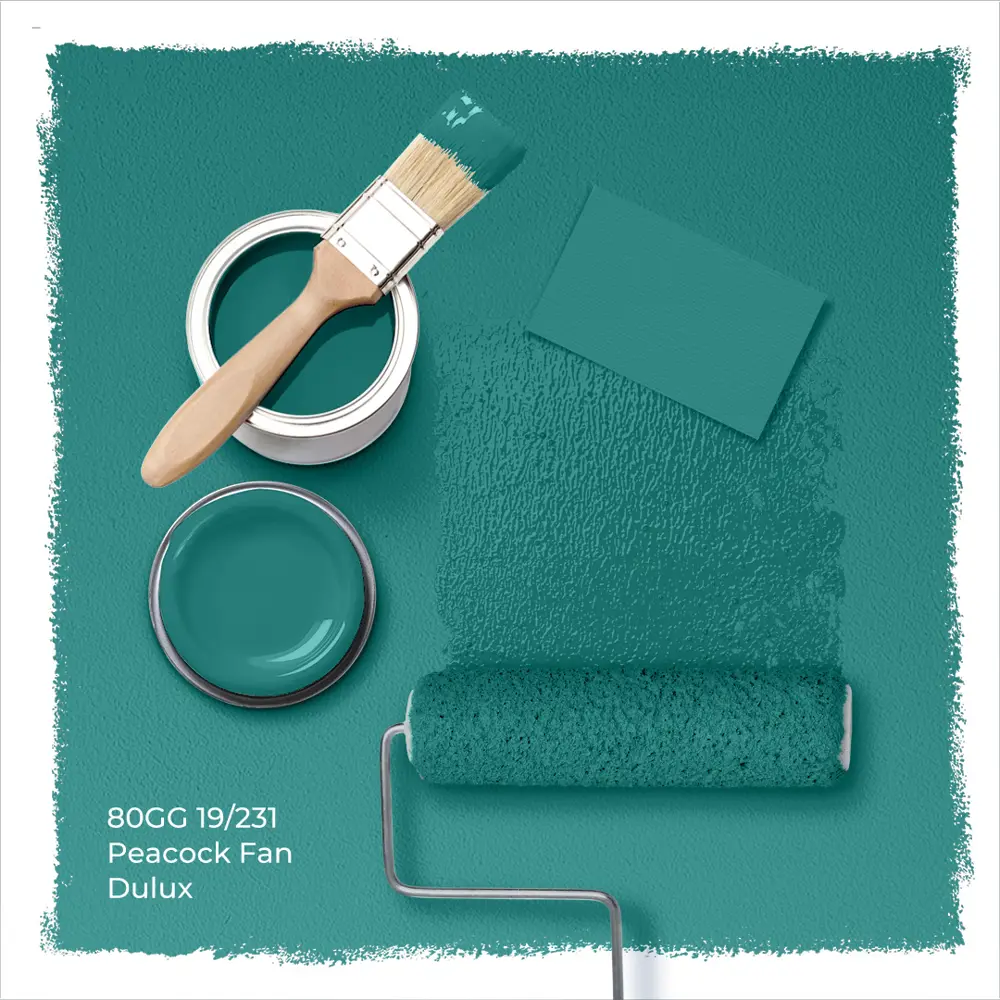Тестер краски для стен Dulux 80GG 19/231 Peacock Fan 30 мл STLM-2184351 - Вид №3