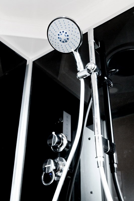 D08S Душевая кабина DETO Серия D B01S LED BLACK - Вид №16