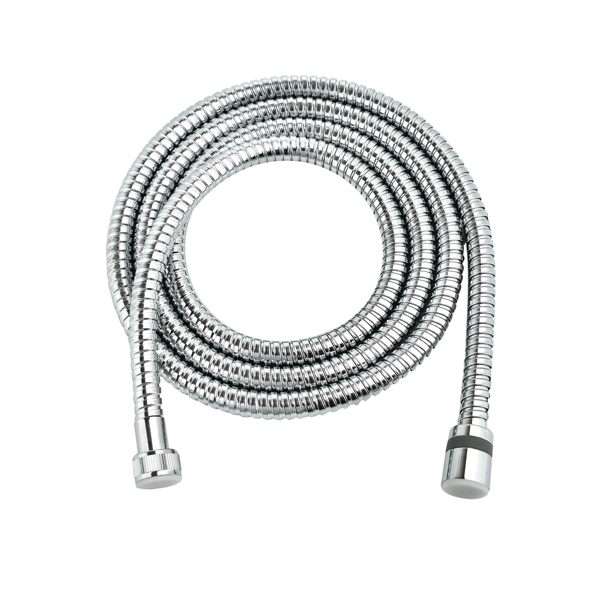 LE8037B Душевой шланг LE8037В двухзагибный 1,5 м, TURN-FREE, латунь хромированная, блистер LEMARK  - Вид №1