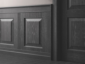 Пантографическая обшивка из дуба