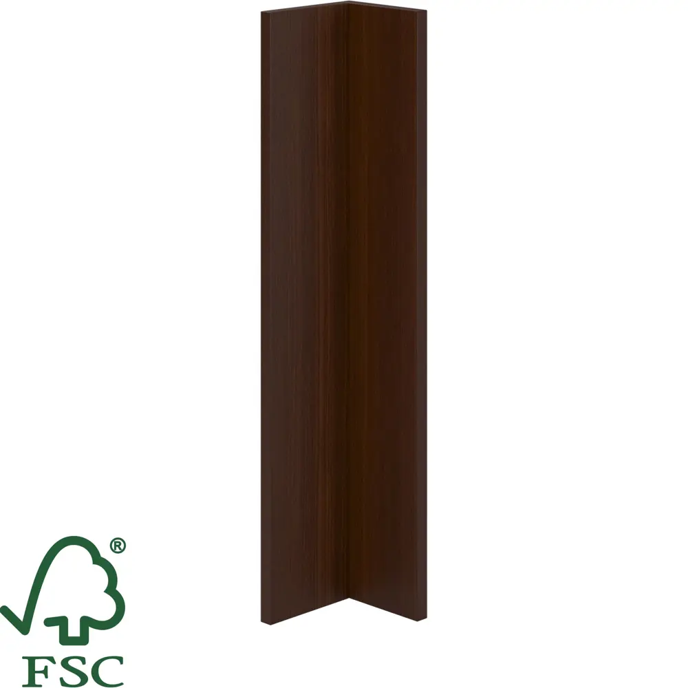Элемент угловой Орех 15.1х67.2х13.5 см ЛДСП цвет тёмный орех Santreyd STLM-2199936 - Вид №4