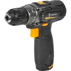 Дрель-шуруповерт аккумуляторная Deko GCD12DU3 063-4140, 12 В Li-Ion 2x2 Ач 83422546 STLM-2102749