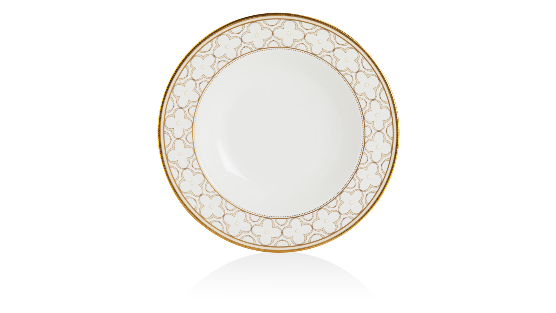 10657438 Noritake Сервиз столовый Noritake Трефолио,золотой кант на 6 персон 26 предметов, фарфор Фарфор костяной  - Вид №7