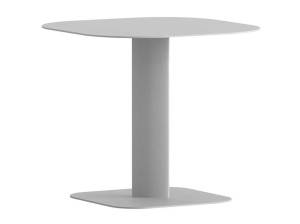 Окрашенный металлический квадратный журнальный столик