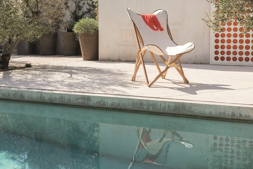 Unopiù Раскладное кресло из тика и хлопка Emy Emy - Вид №1