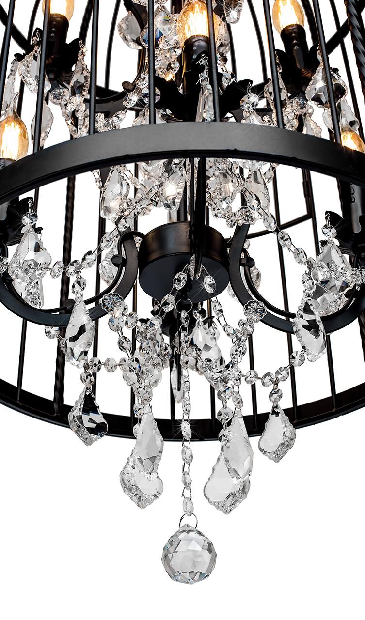 Подвесная люстра Loft IT Loft1891/8 LOFT IT ДИЗАЙНЕРСКИЕ, LOFT1891 075111 Черный  - Вид №1