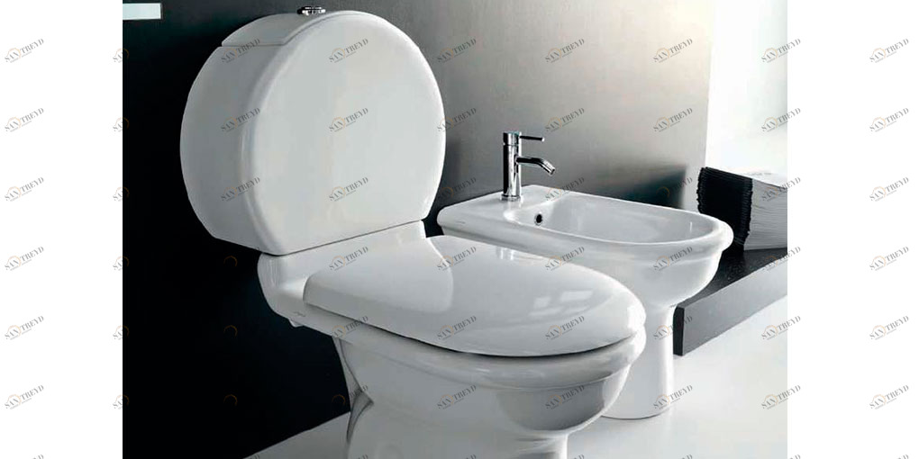 PL12 Компакт унитаз с бачком Белый Ceramica Hidra PLUVIA Италия