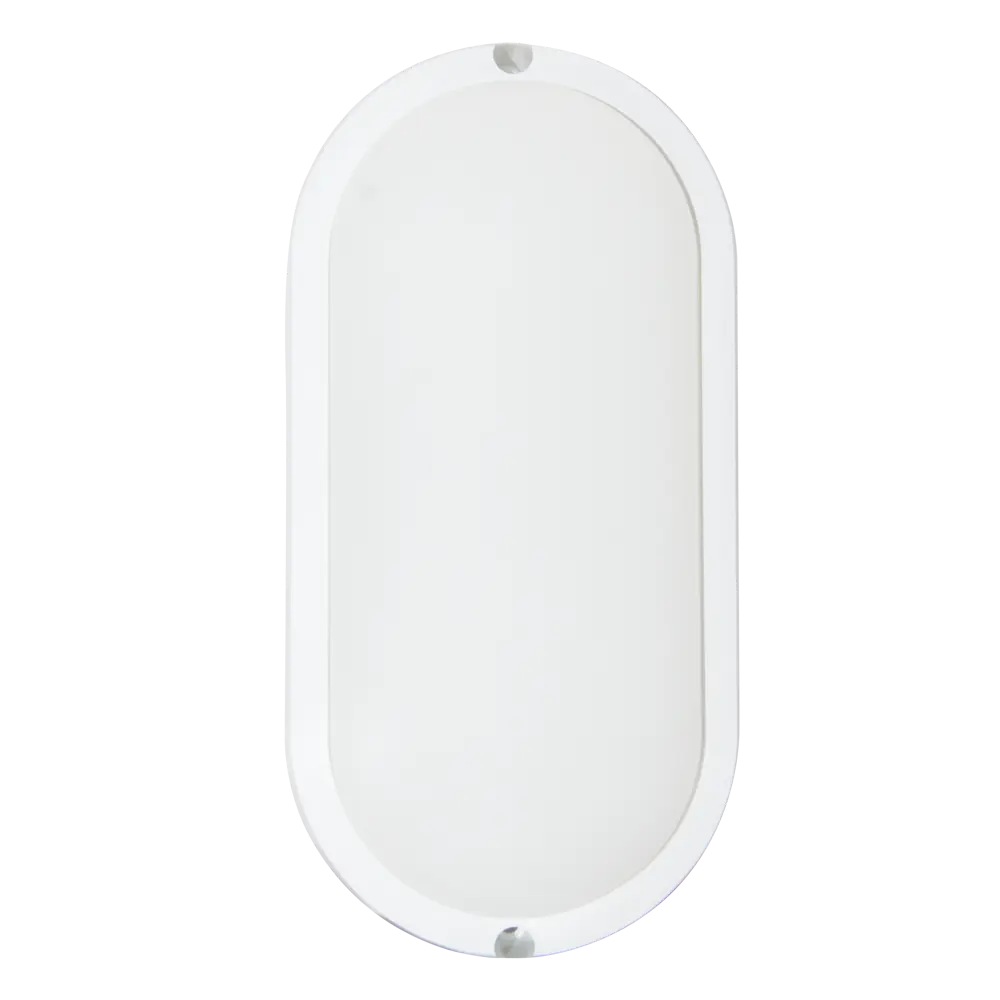 Светильник ЖКХ светодиодный Ritter DPP01-12-4K-MWS-Oval 12 Вт IP65 с датчиком движения накладной, овал, цвет белый 88110408 STLM-2120477  - Вид №1