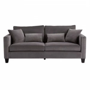 Диван Shah прямой серый ICON DESIGNE ДИЗАЙНЕРСКИЕ 178113 Серый