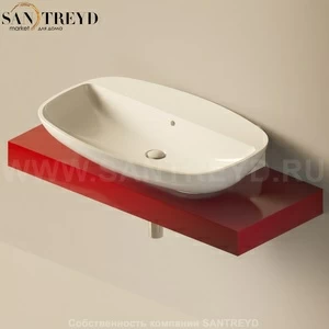 Flaminia FORTY6 Столешница от 110 до 250 см красная F68081.3011