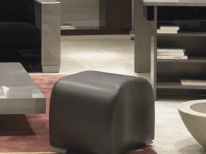 Кожаный пуф HUGUES CHEVALIER Iconic ARCH-00091067