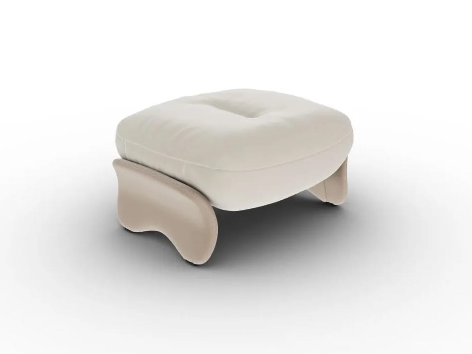 Кожаный пуф Poltrona Frau коллекция-мебель и аксессуары ARCH-00152131
