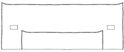 Ph Collection Двуспальная кровать с обивкой из ткани sun-id-1371956 - Вид №1