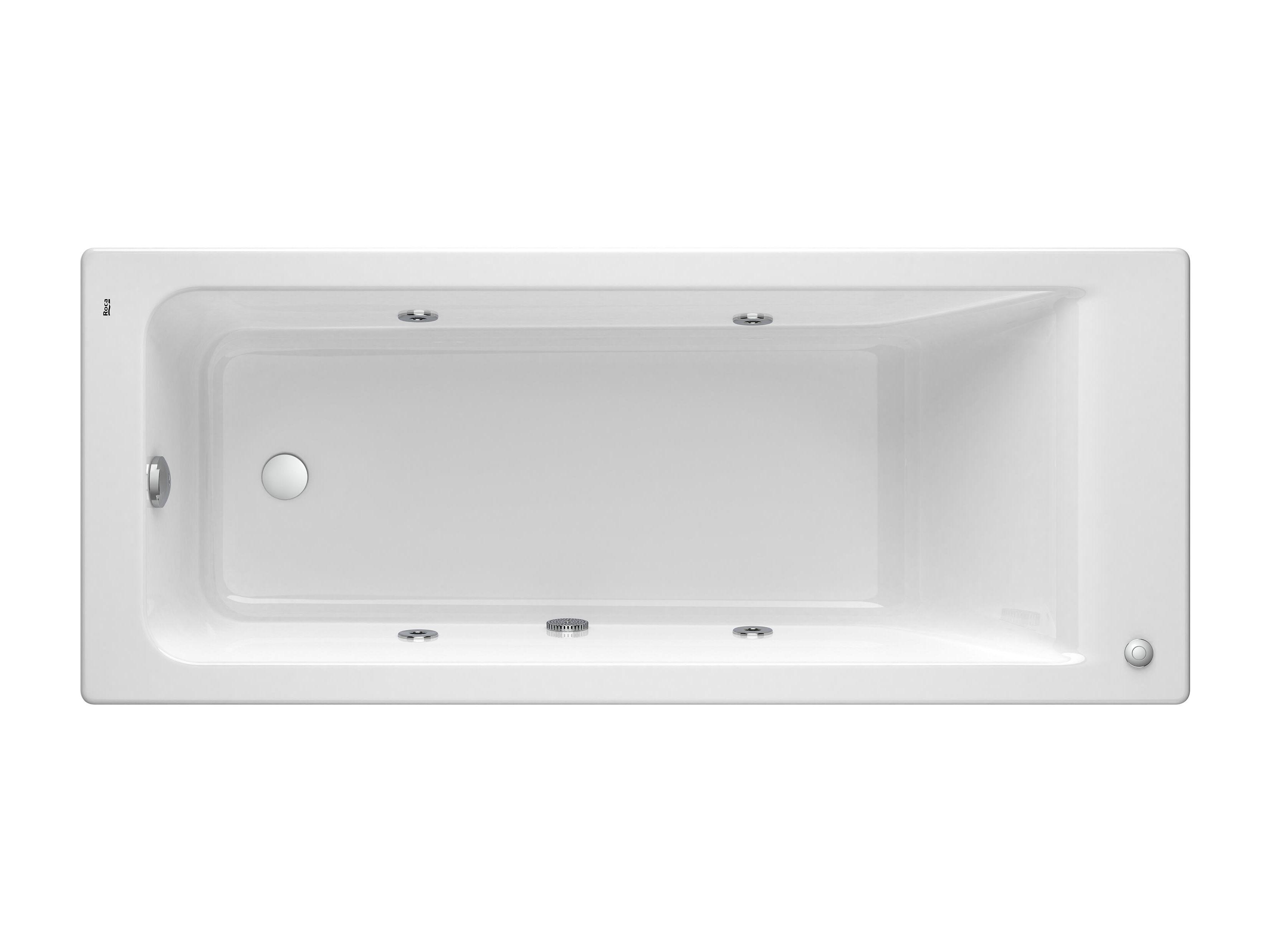 Встраиваемая акриловая ванна с гидромассажем Roca Easy ARCH-00059605 - Вид №1