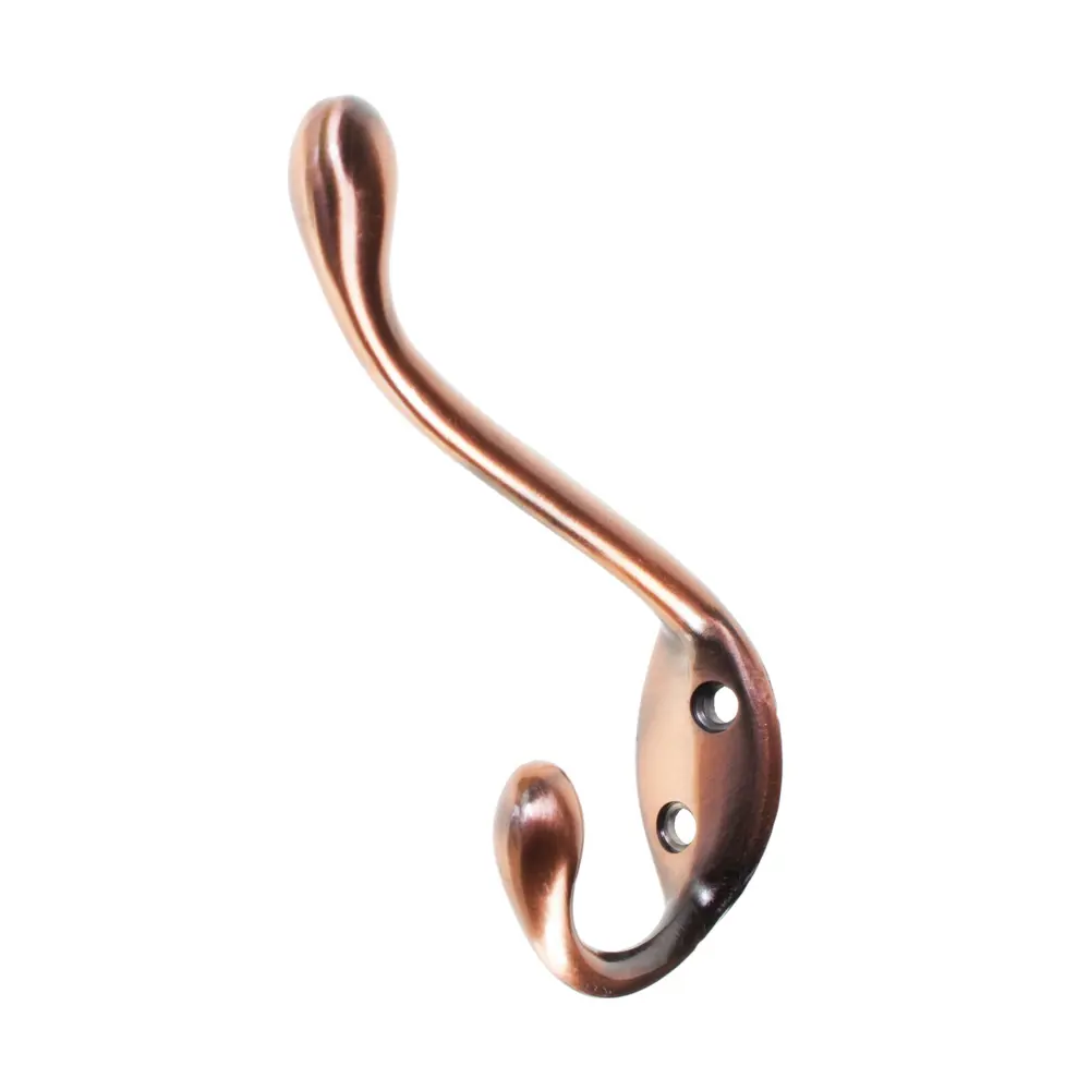 Крючок большой для пальто и шапки, металл, цвет медный LAMPLANDIA STLM-2114136