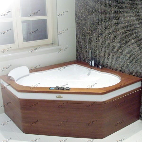 Ванна угловая с гидромассажем "TOP" Aura Corner 160 9F43-481A Jacuzzi 9F43481A
