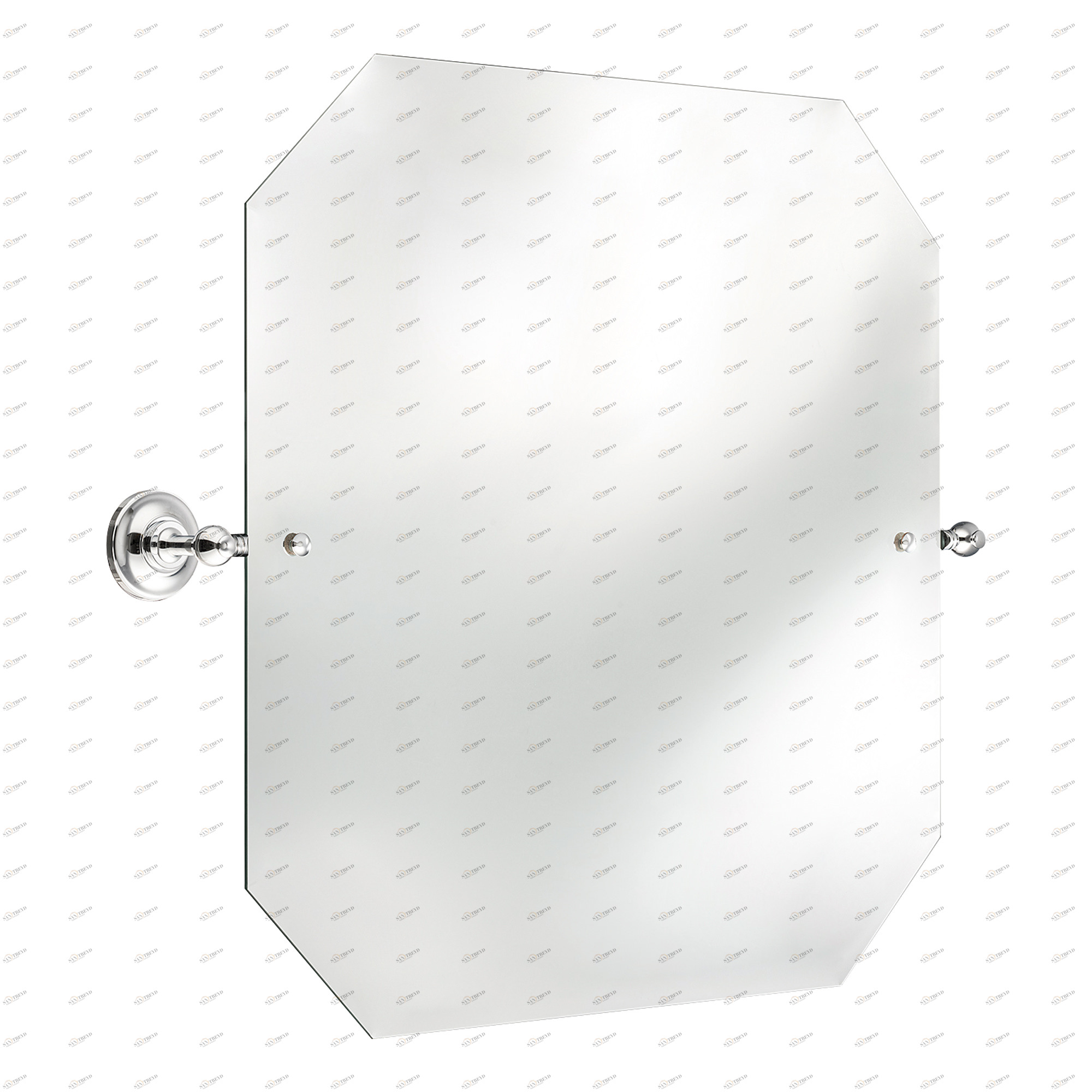 Traditional bathrooms Зеркало, восьмиугольное Tb687.ag Стекло / латунь 