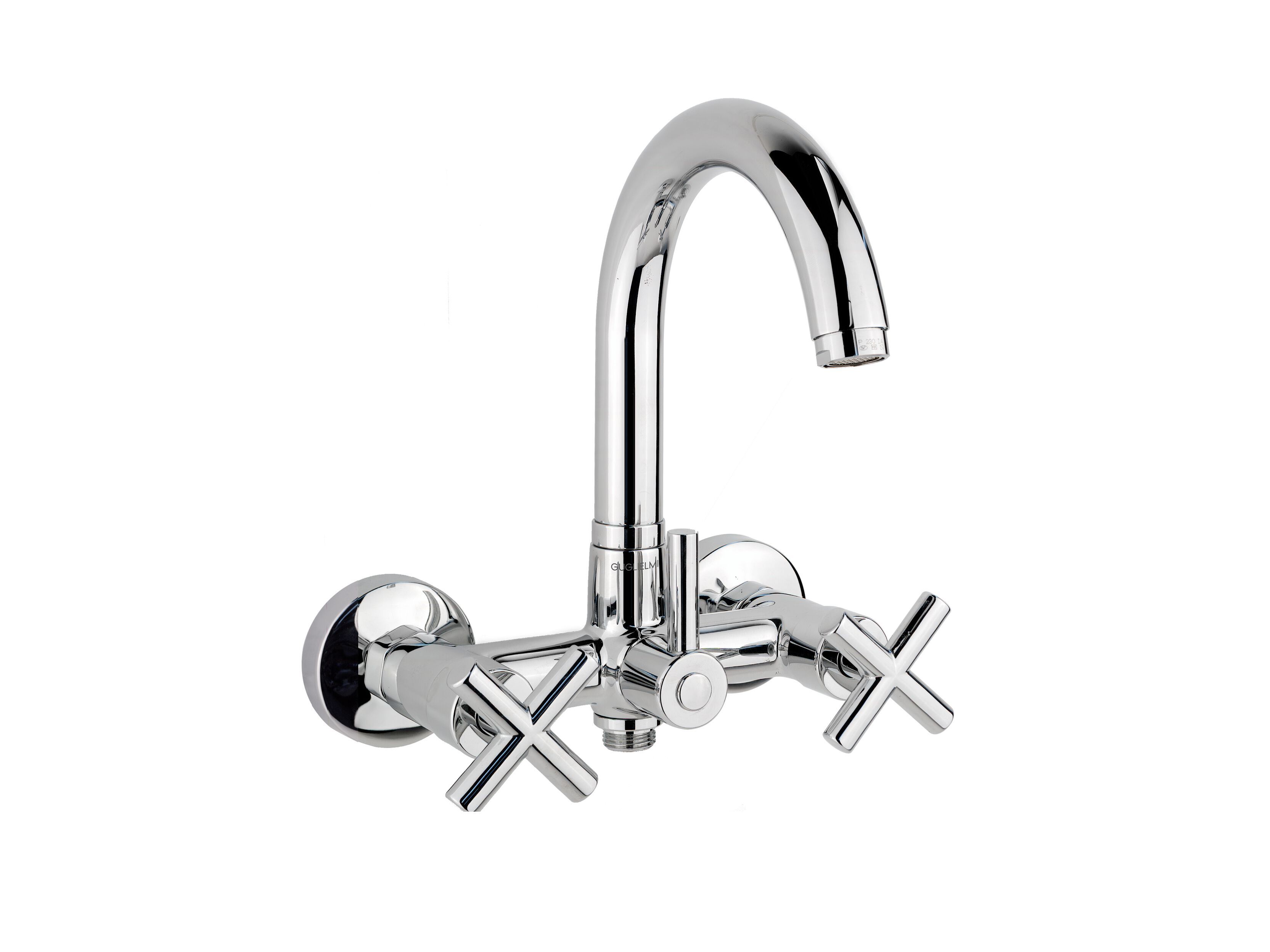 Набор настенных ванн с 2 отверстиями и переключателем GUGLIELMI RUBINETTERIE ARCH-00111676