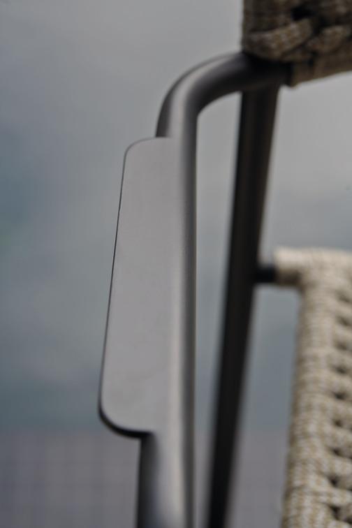 1 мест. белый трос 11мм серебристый Manutti Echo MNST589 - Вид №4