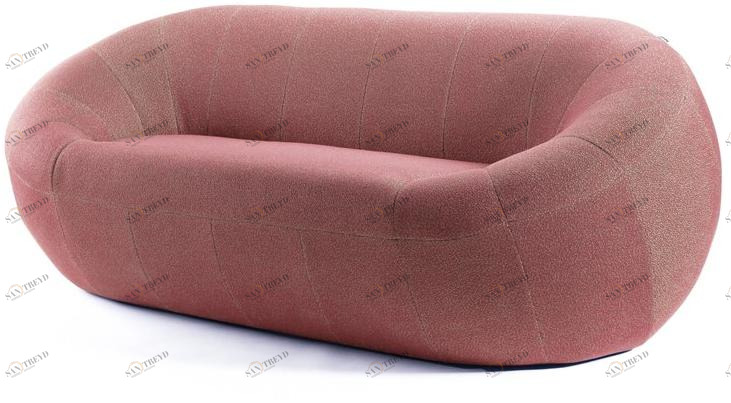 Deadgood 2-местный тканевый диван Capsule C2