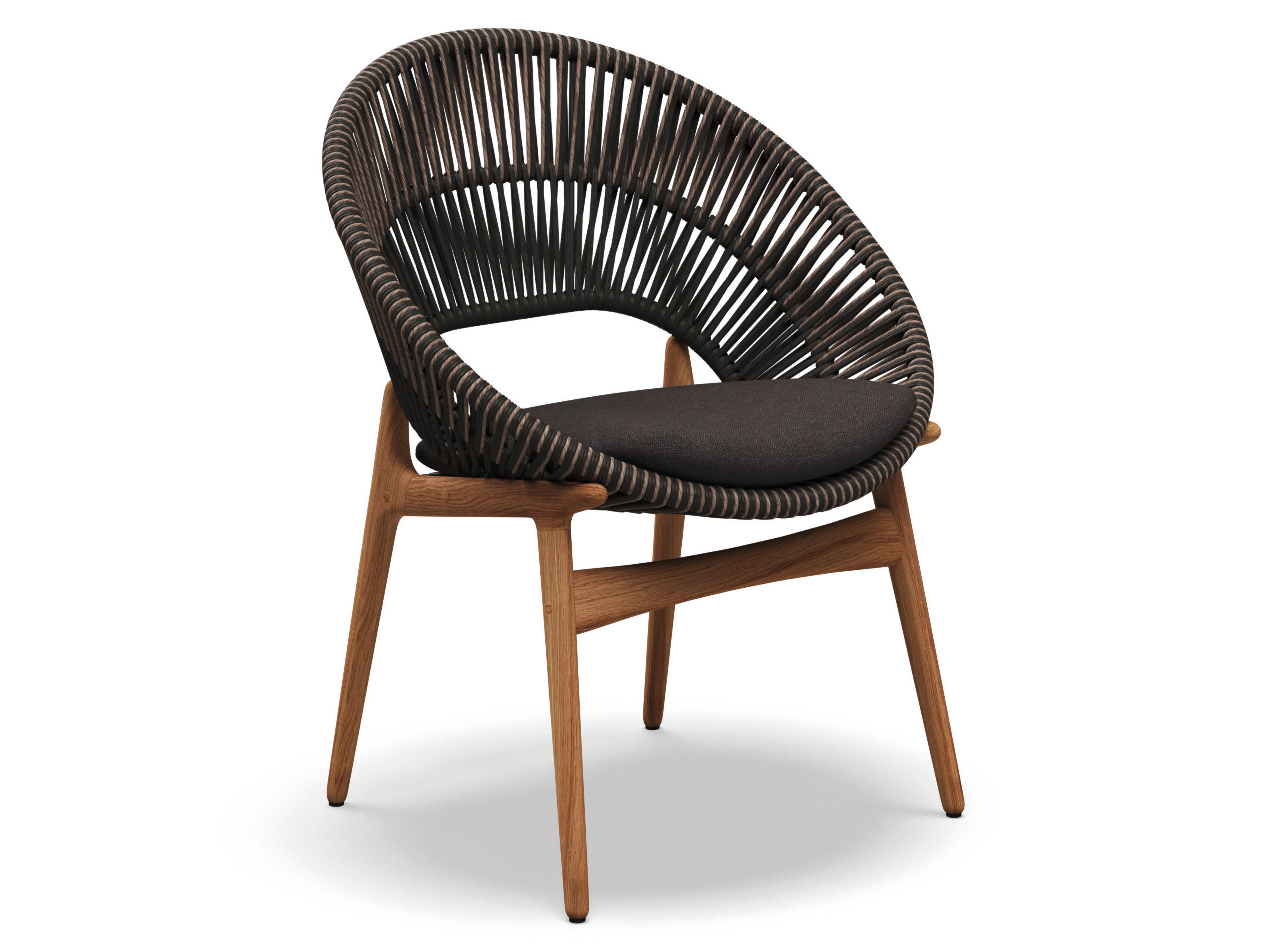 Плетеный и ТИК садовый стул Gloster Бора ARCH-00040511 - Вид №1