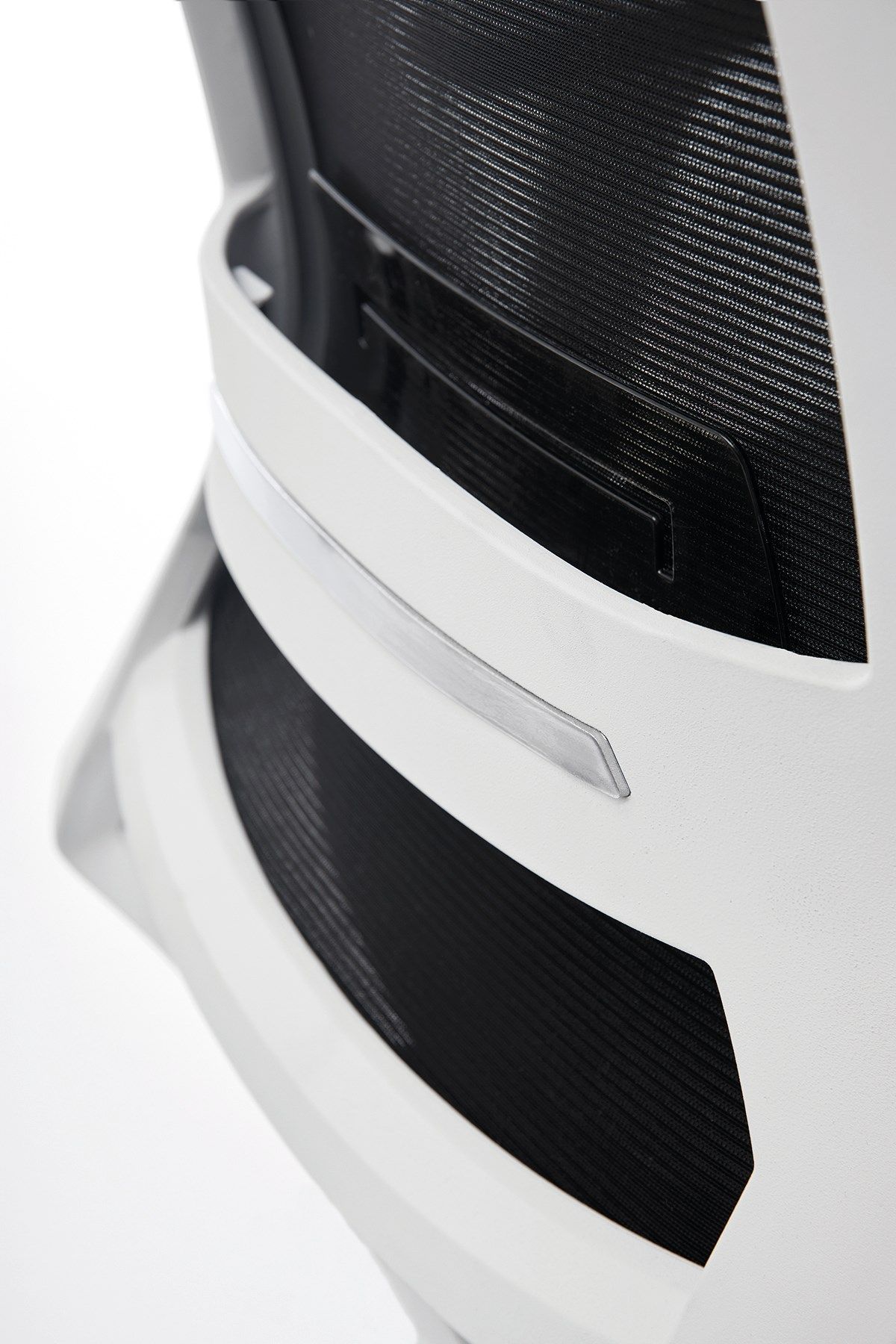 Мягкое регулируемое по высоте офисное кресло с подголовником Nahu Logica White ARCH-00038145 - Вид №4