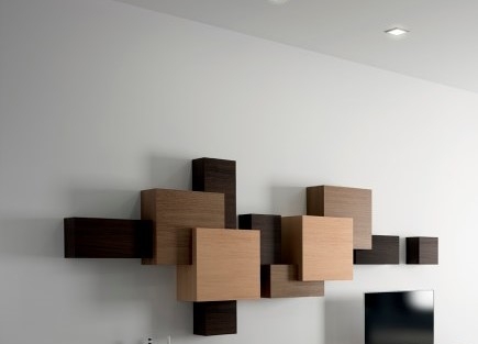 107372 Модульная настенная композиция C-08V6 La Ebanisteria Collage - Вид №1