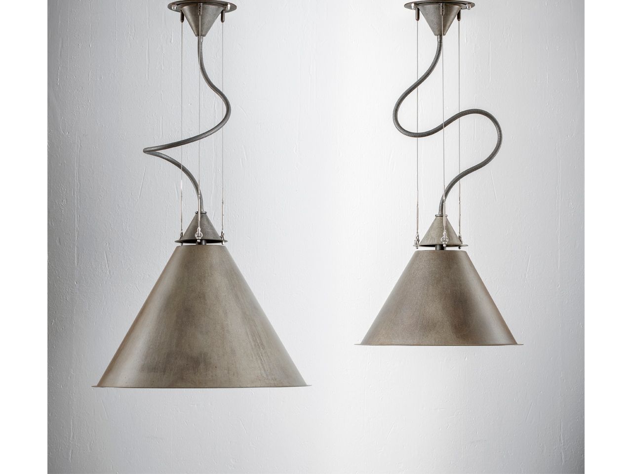 Стальной светодиодный подвесной светильник Aldo Bernardi CALÀ ARCH-00013422 - Вид №1