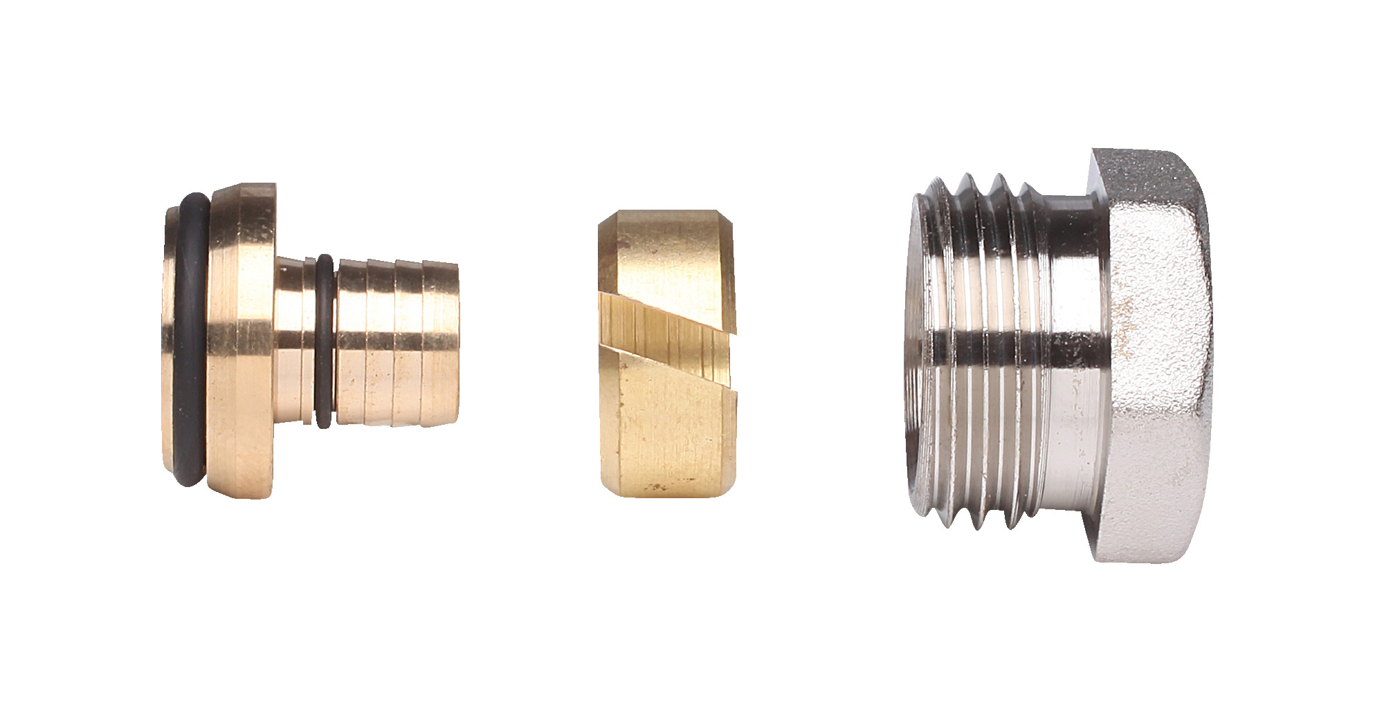 Danfoss Фитинги для металлопластиковых труб (Alupex) Уплотн. фитинги AluPEX 18x2 G3/4'' вн 013G4188  - Вид №3