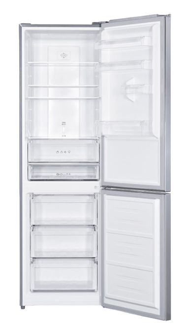 9197174 Холодильник с морозильником   Harper RH5559B серебристый STDN-0060571 - Вид №1