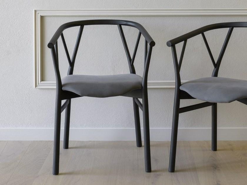 Miniforms Деревянный стул с подлокотниками Valerie sun-id-1506045 - Вид №3